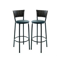 2 Banquetas Altas Argila Cozinha Bancada Area Gourmet | Design Moderno